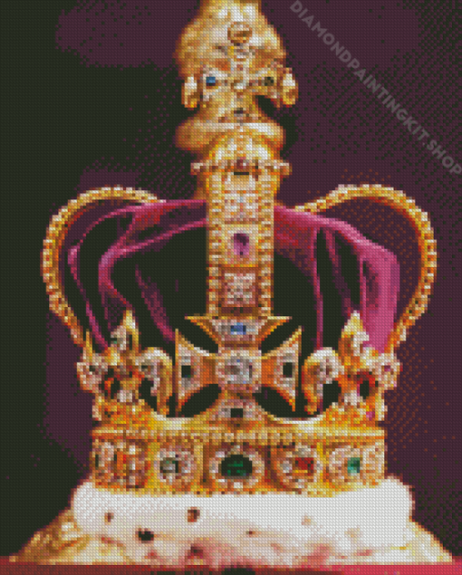 The Coronation Crown Diamond Painting