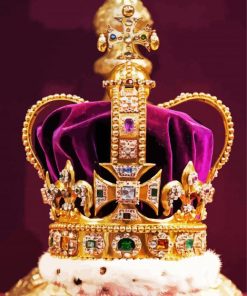 The Coronation Crown Diamond Painting