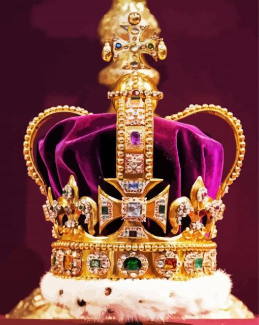 The Coronation Crown Diamond Painting