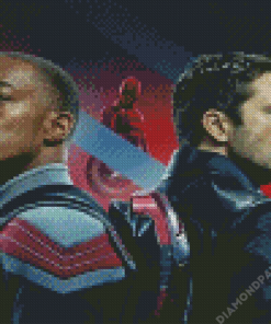 The Falcon And Winter Soldier Diamond Painting