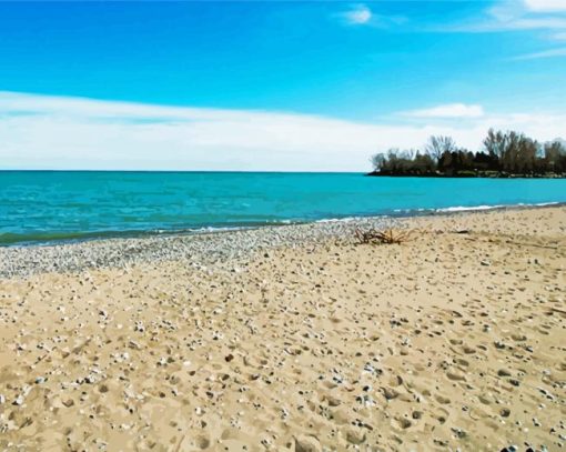 Toronto Beautiful Beach Diamond Painting