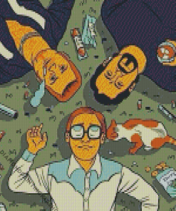 Trailer Park Boys Animation Diamond Painting