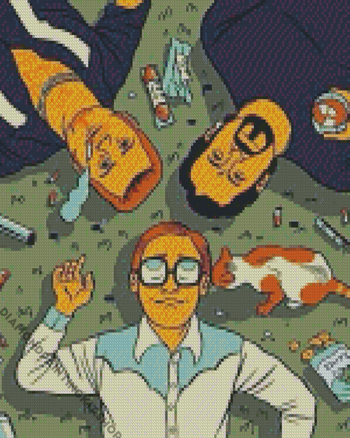 Trailer Park Boys Animation Diamond Painting