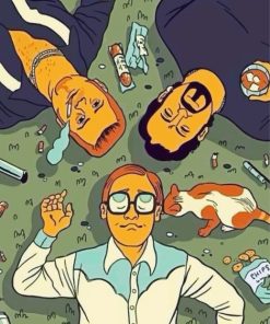 Trailer Park Boys Animation Diamond Painting