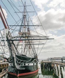 USS Constitution Diamond Painting