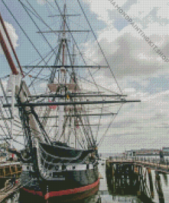 USS Constitution Diamond Painting