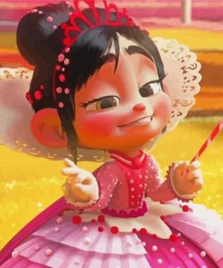 Vanellope From Wreck It Ralph Diamond Painting