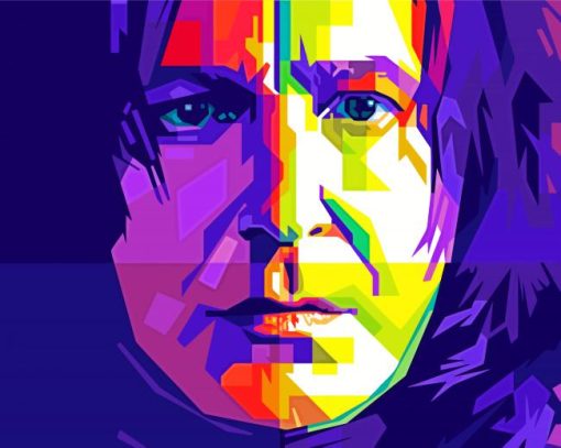 WPAP Portrait Diamond Painting