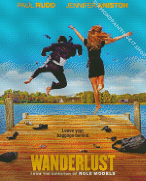 Wanderlust Poster Diamond Painting