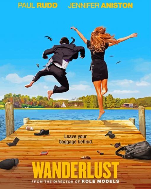 Wanderlust Poster Diamond Painting