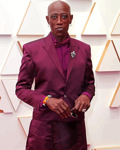 Wesley Snipes In The Oscars Event Diamond Painting