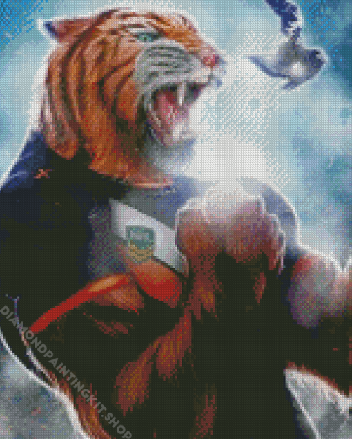 Wests Tigers NRL Logo Art Diamond Painting