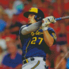 Willy Adames Milwaukee Brewers Player Diamond Painting