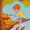 Winnie The Bear And Christopher Robin Diamond Painting