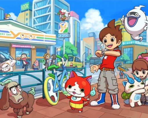 Yo Kai Watch Diamond Painting