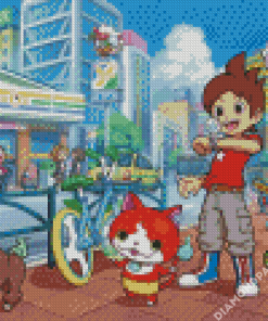 Yo Kai Watch Diamond Painting