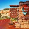 Zion National Park Landscape Diamond Painting