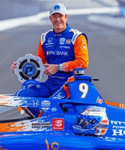 Aesthetic Scott Dixon Diamond Painting