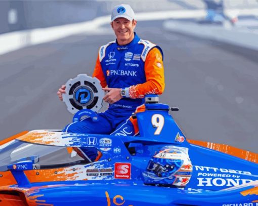 Aesthetic Scott Dixon Diamond Painting