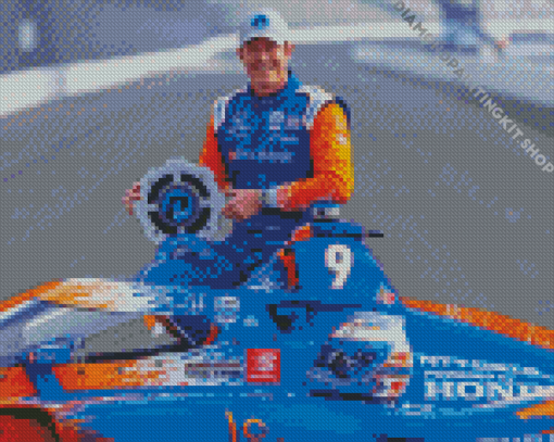 Aesthetic Scott Dixon Diamond Painting