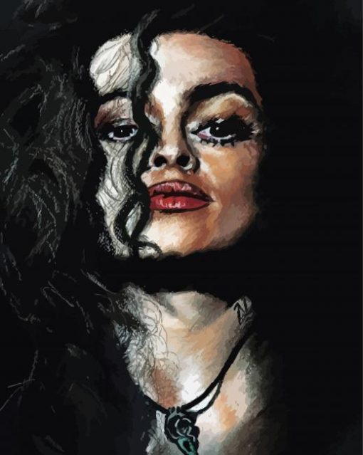 Aesthetic Bellatrix Lestrange Art Diamond Painting