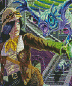 Aesthetic Eldritch Game Diamond Painting