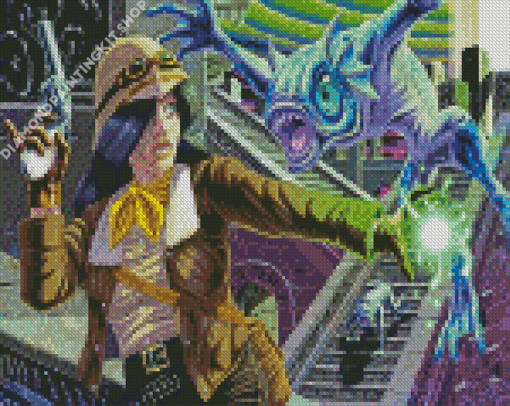 Aesthetic Eldritch Game Diamond Painting