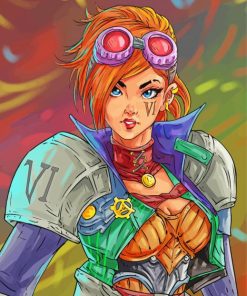 Aesthetic Female Pilot Diamond Painting