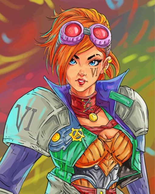 Aesthetic Female Pilot Diamond Painting