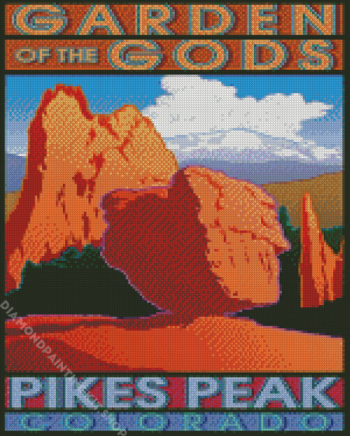 Aesthetic Garden Of The Gods Diamond Painting