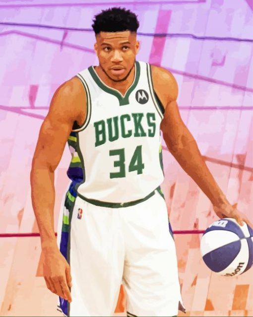 Aesthetic Giannis Diamond Painting