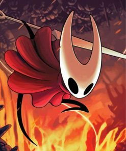 Aesthetic Hollow Knight Hornet Diamond Painting