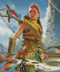 Aesthetic Horizon Forbidden West Diamond Painting