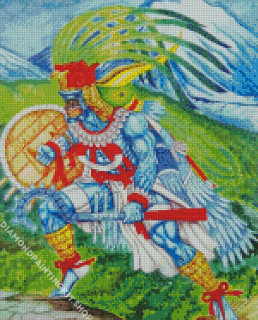 Aesthetic Huitzilopochtli Diamond Painting