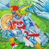 Aesthetic Huitzilopochtli Diamond Painting