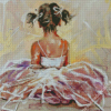 Aesthetic Little Ballerina Art Diamond Painting