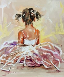 Aesthetic Little Ballerina Art Diamond Painting