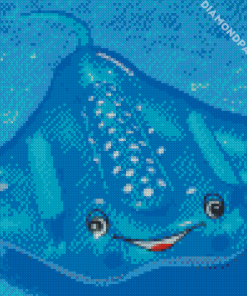 Aesthetic Manta Ray Diamond Painting