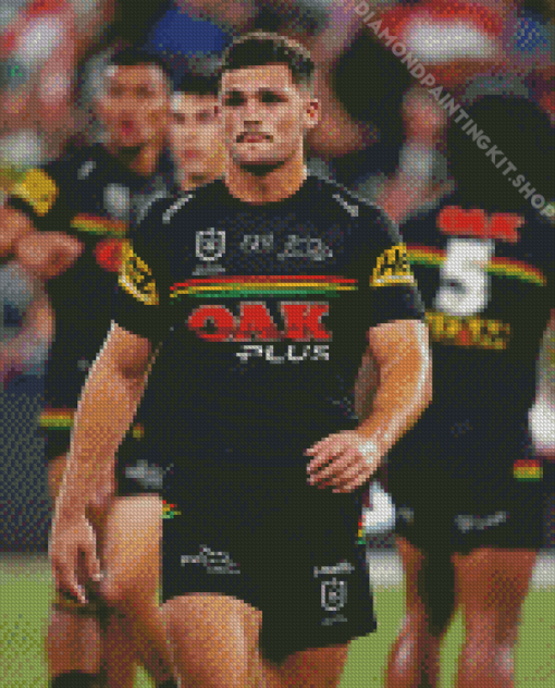 Aesthetic Penrith Panthers Player Diamond Painting