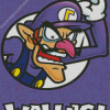 Aesthetic Waluigi Diamond Painting