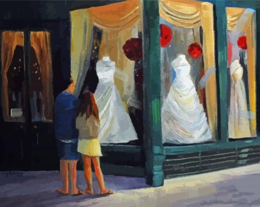 Aesthetic Dress Shop Diamond Painting