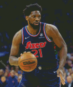 Aesthetic Joel Embiid Diamond Painting