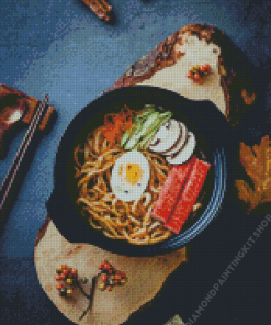 Aesthetic Noodles Diamond Painting