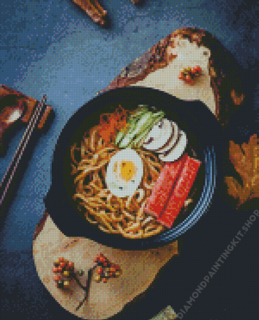 Aesthetic Noodles Diamond Painting