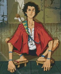 Aesthetic Samurai Champloo Diamond Painting