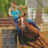 Barrel Racing Diamond Painting