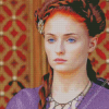 Beautiful Sansa Stark Diamond Painting