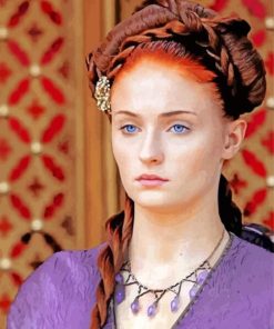 Beautiful Sansa Stark Diamond Painting