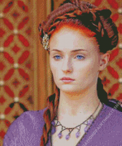 Beautiful Sansa Stark Diamond Painting