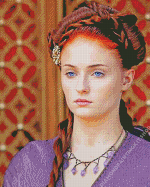 Beautiful Sansa Stark Diamond Painting